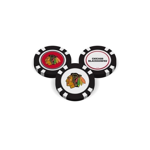 Team Golf Chicago Blackhawks Golf Chip with Marker - Bulk 3755613518